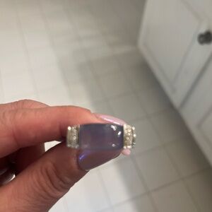 Elegant Purple Gemstone Ring